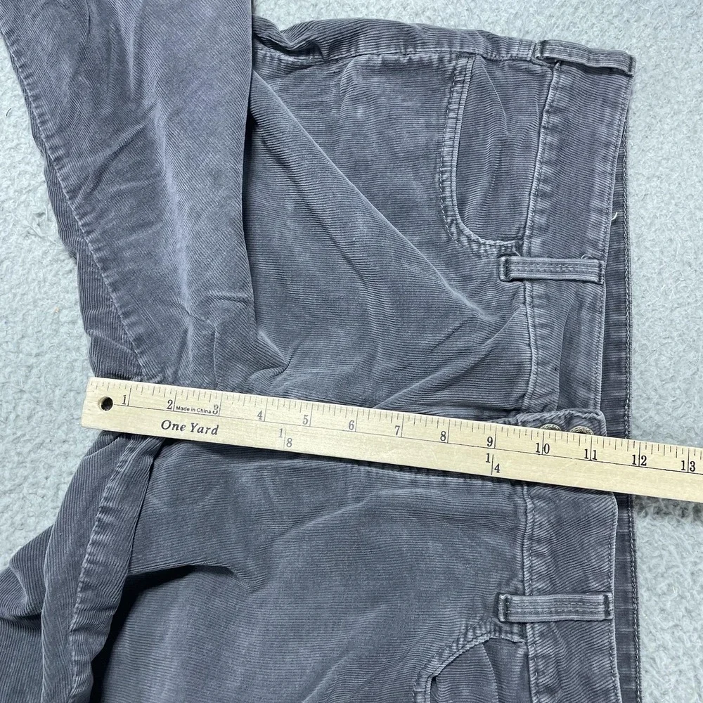 Levis Corduroy Pants Womens 10 Gray‎ 560 Slender Boot Cut Stretch Jeans Casual